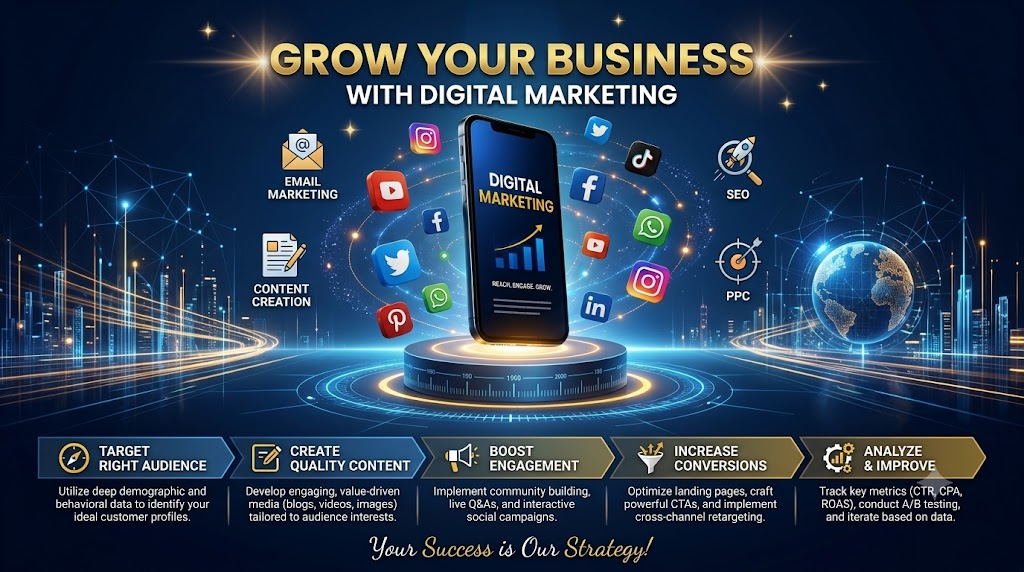 grow your business with digital marketing -