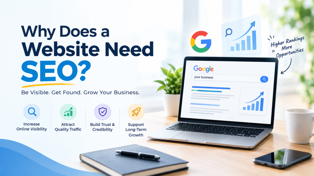 Why Does a Website Need SEO blog post featured image