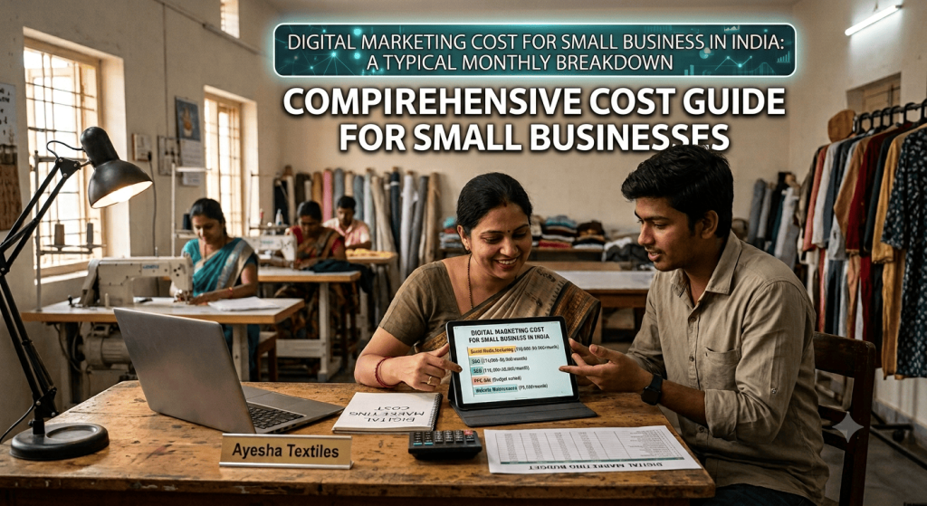 Digital Marketing Cost for Small Business in India