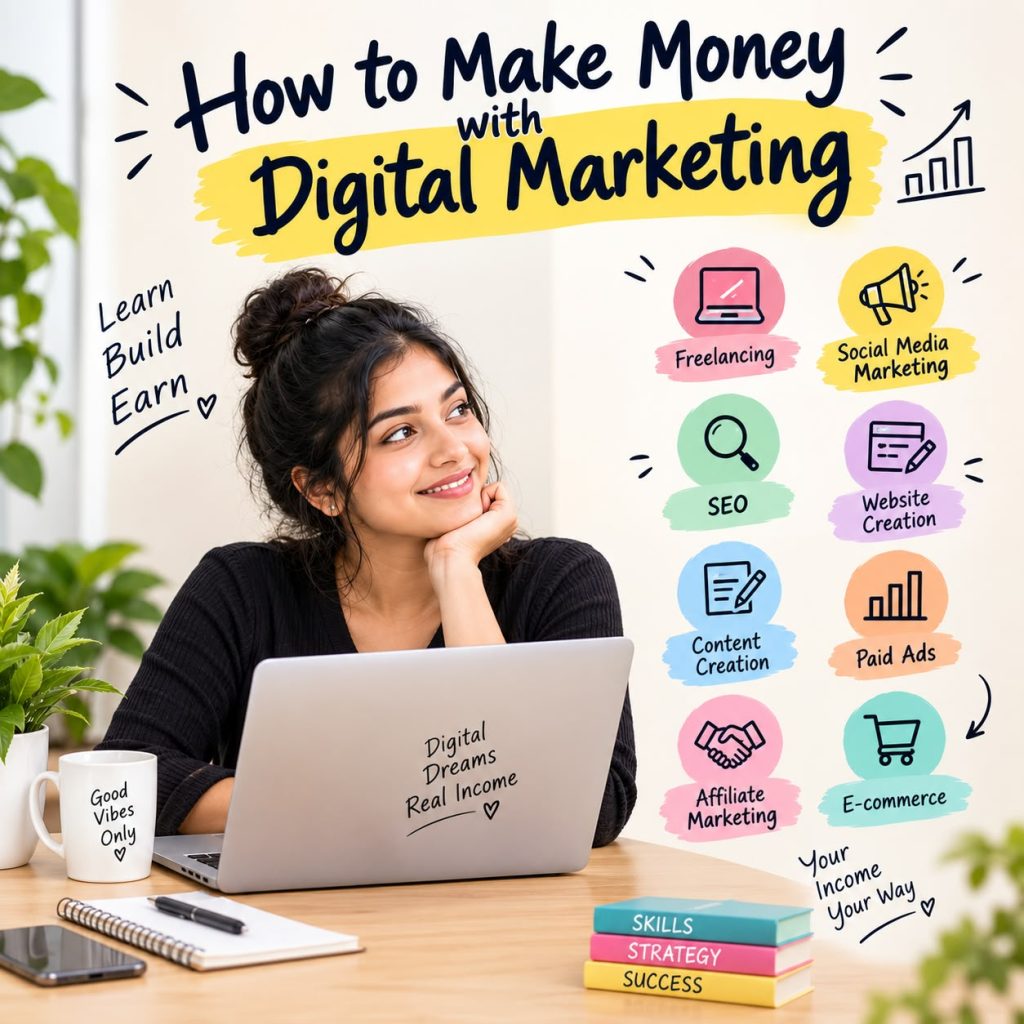 How to Make Money from Digital Marketing| neenadigital