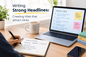 Writing Strong Headlines: How to Create Titles That Attract Clicks